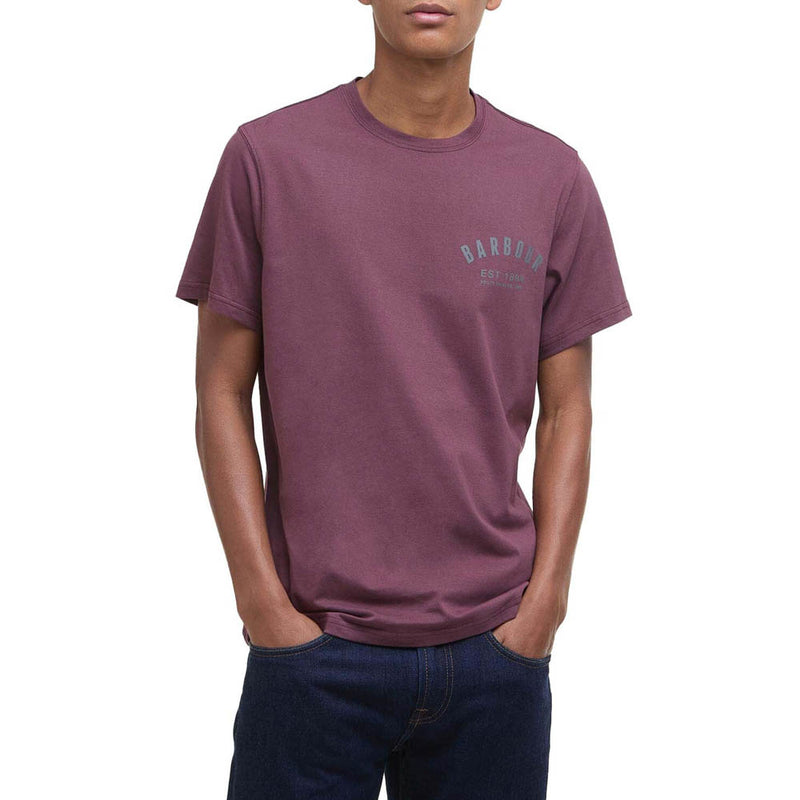 Barbour Preppy T-Shirt Burnt Heather