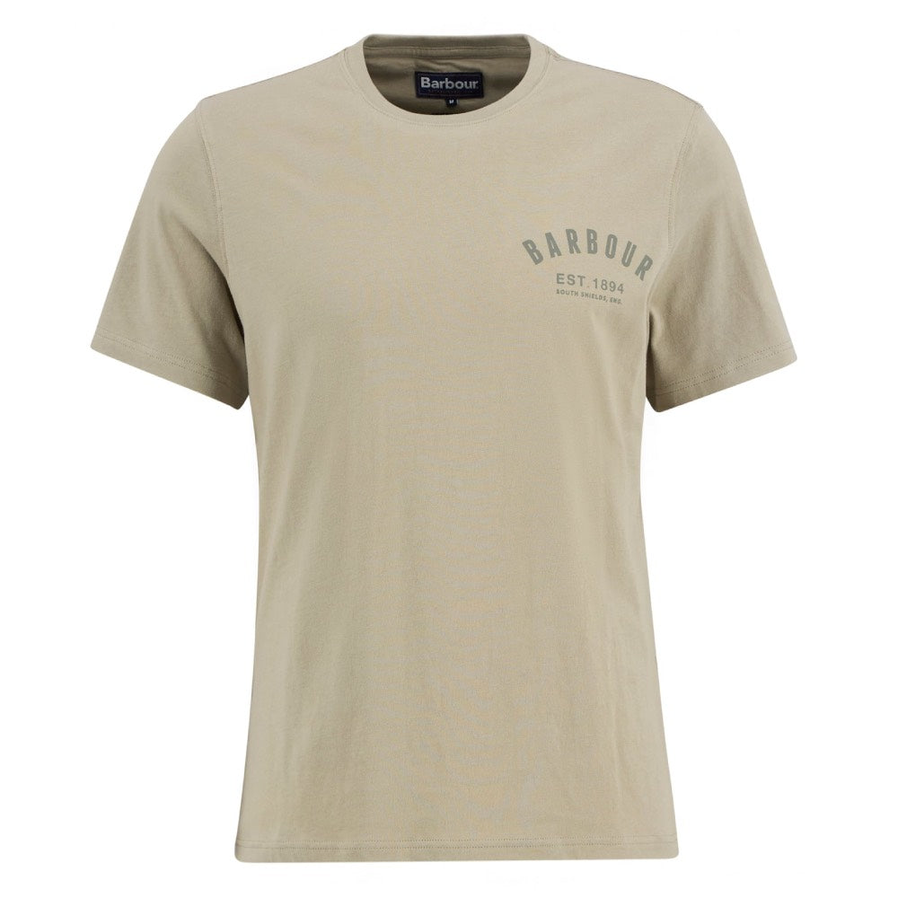 Barbour Preppy T-Shirt Concrete