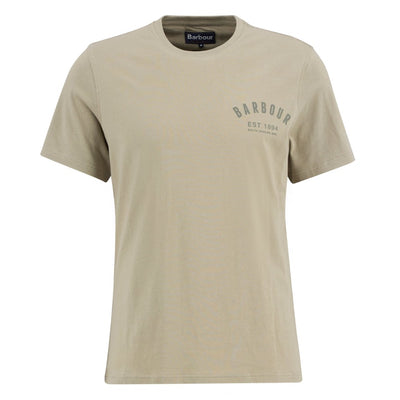 Barbour Preppy T-Shirt Concrete