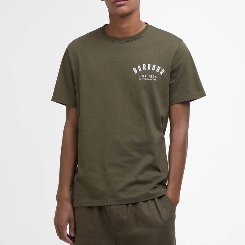 Barbour Preppy T-Shirt Light Sage