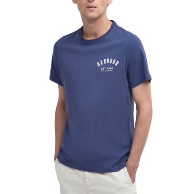 Barbour Preppy T-Shirt Oceana Blue