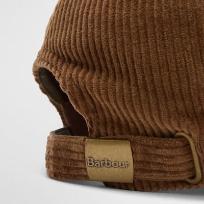 Barbour Preston Cord Cap Beige