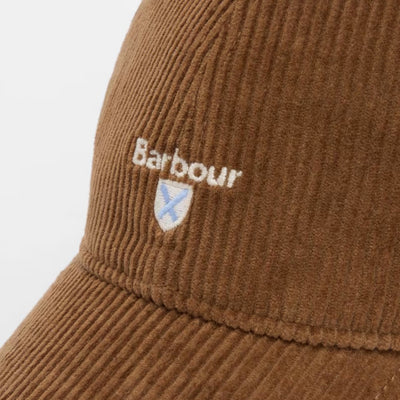 Barbour Preston Cord Cap Beige