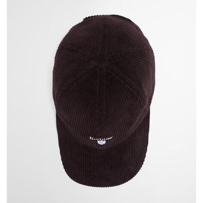 Barbour Preston Cord Cap Brown
