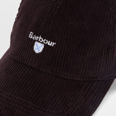 Barbour Preston Cord Cap Brown