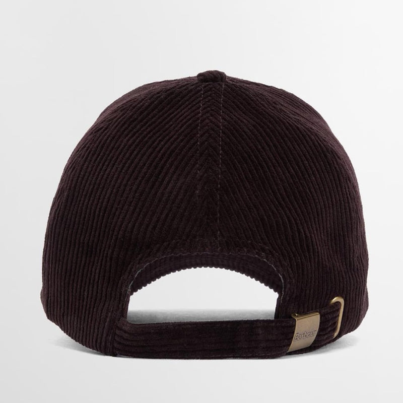 Barbour Preston Cord Cap Brown