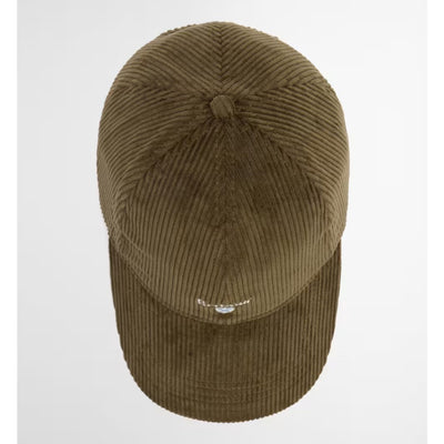 Barbour Preston Cord Cap Olive