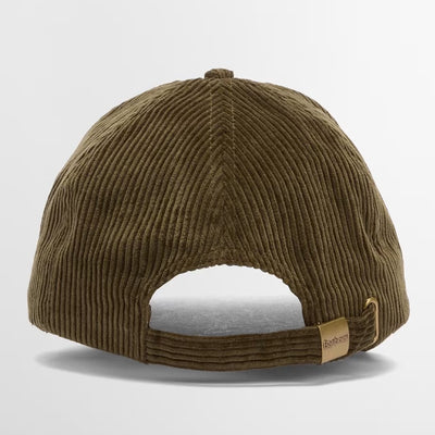 Barbour Preston Cord Cap Olive
