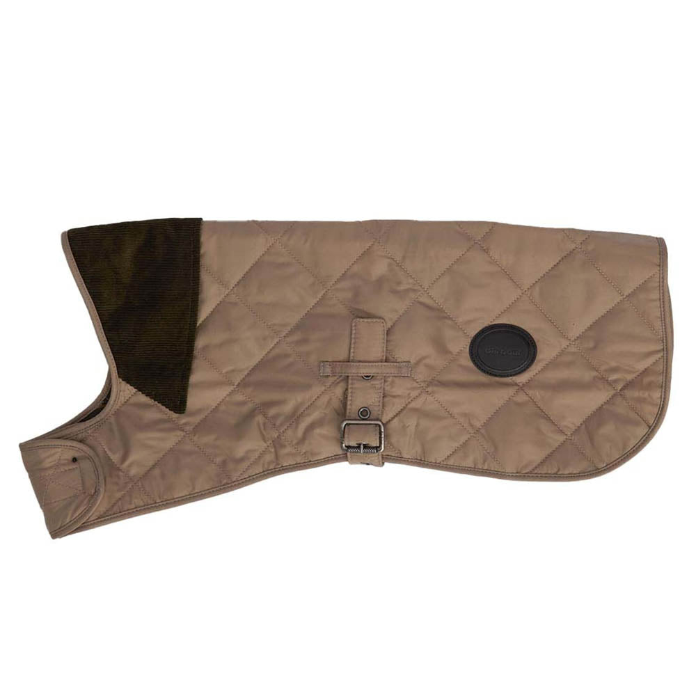 Barbour Quilted Dog Coat Sand Dune