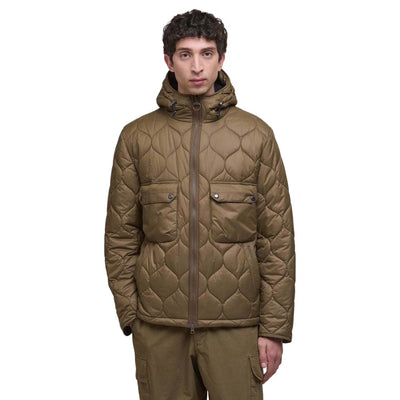 Barbour Re-Engineered Hooded Spey Quilt Jacket Beech