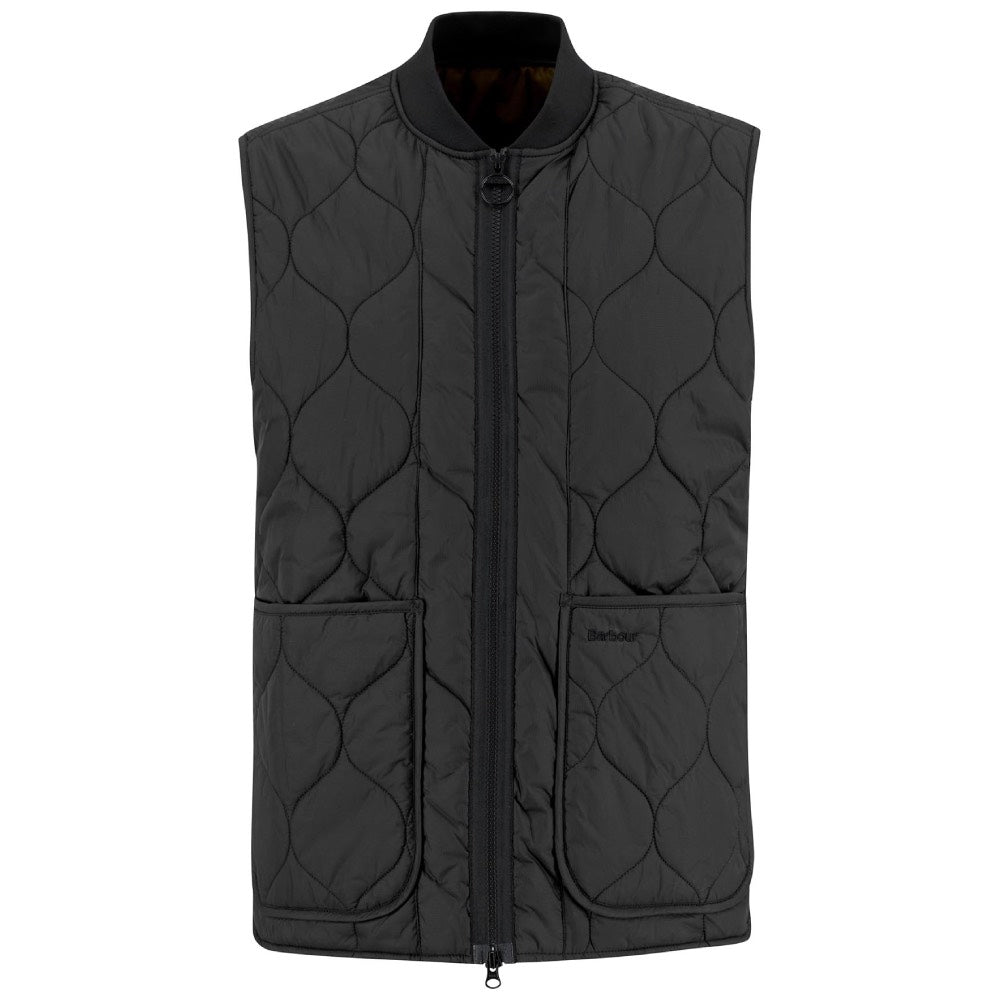 Barbour Re-Engineered Utility Liddesdale Quilted Gilet Black