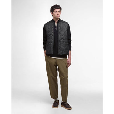Barbour Re-Engineered Utility Liddesdale Quilted Gilet Black