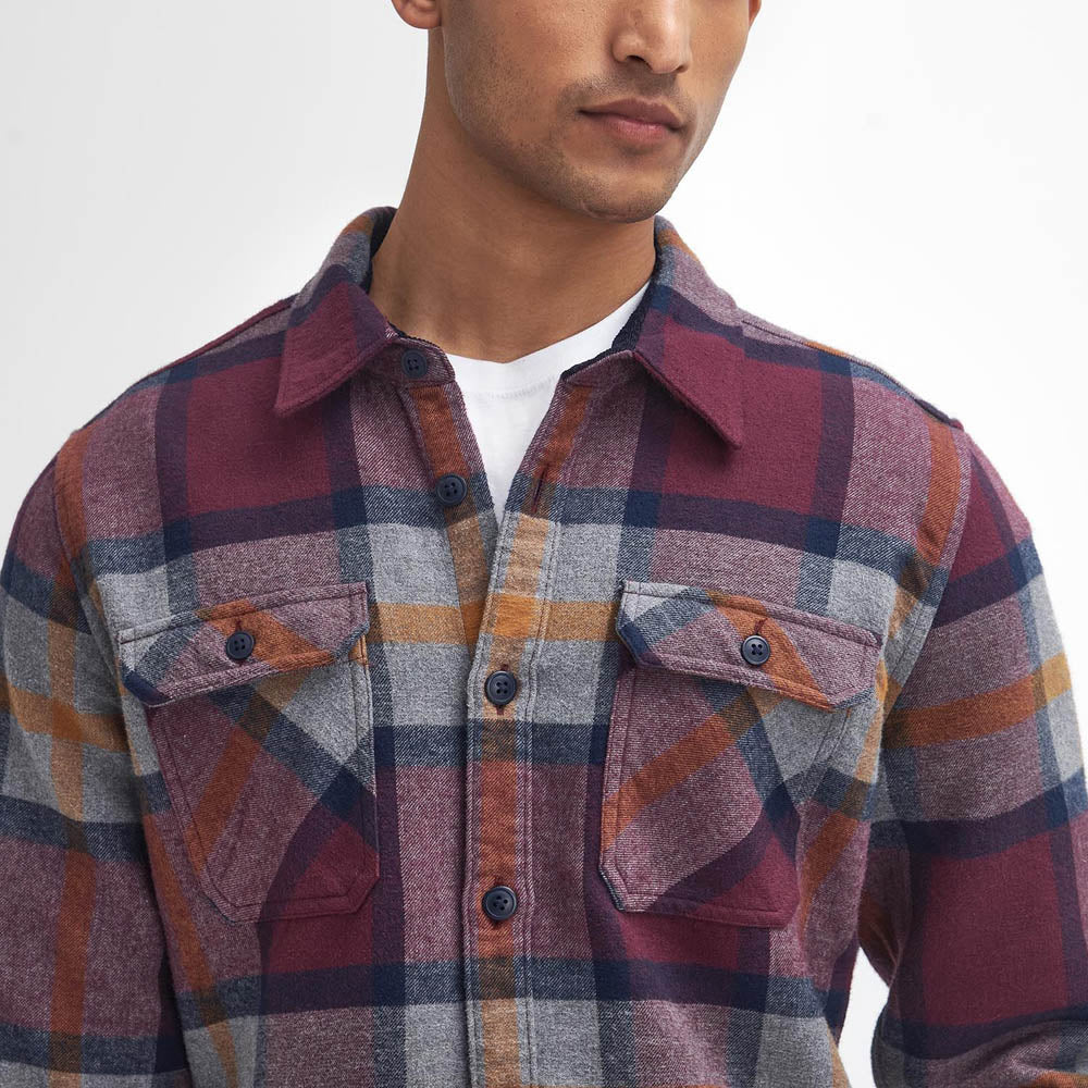 Barbour Rhobell Tailored Shirt Merlot