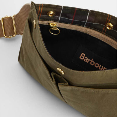 Barbour Sacoche Crossbody Bag Dusky Green
