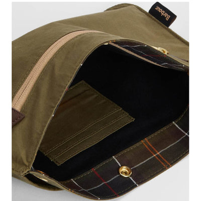 Barbour Sacoche Crossbody Bag Dusky Green