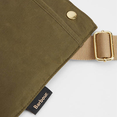 Barbour Sacoche Crossbody Bag Dusky Green