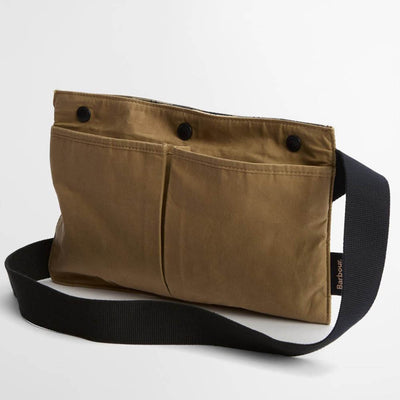 Barbour Sacoche Crossbody Bag Golden Khaki