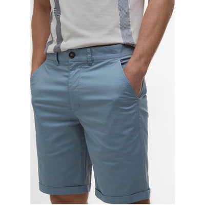 Barbour Men's Smart Chino Shorts Lead Blue