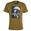 Barbour International Steve McQueen Greyson Graphic T-Shirt Archive Olive