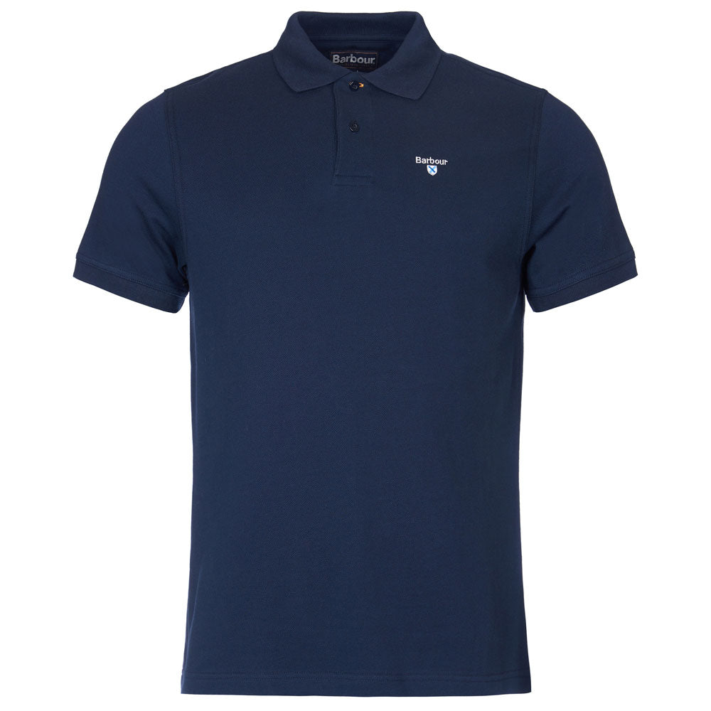 Barbour Sports Polo Shirt New Navy