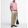 Barbour Mens Sports Polo Mix Shirt Red Spice