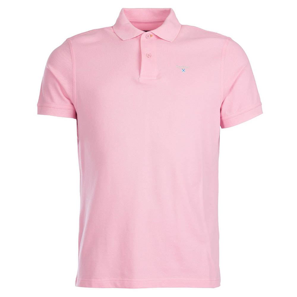 Barbour Sports Polo Shirt Pink