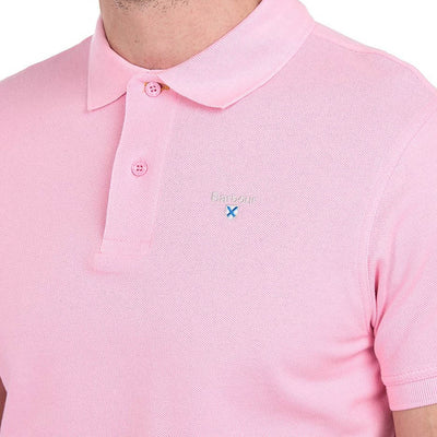 Barbour Sports Polo Shirt Pink