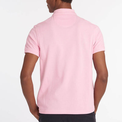 Barbour Sports Polo Shirt Pink