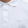 Barbour Sutton Tailored Polo Shirt Antique White