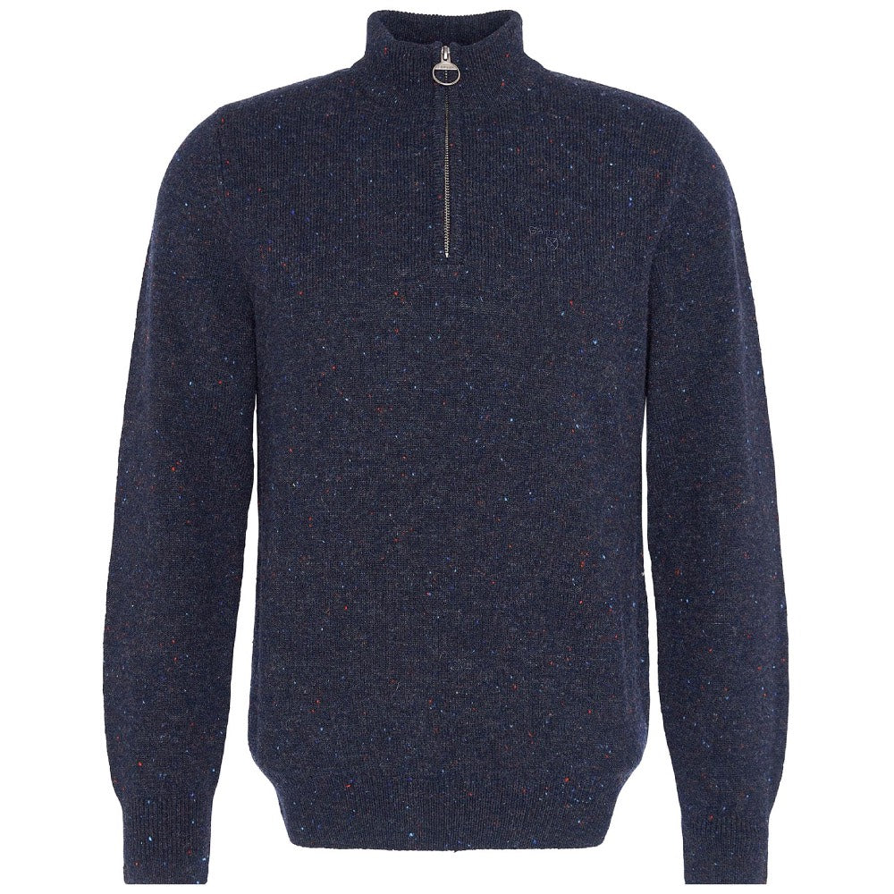 Barbour Tainsbury Half Zip Knitted Jumper Navy