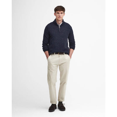 Barbour Tainsbury Half Zip Knitted Jumper Navy