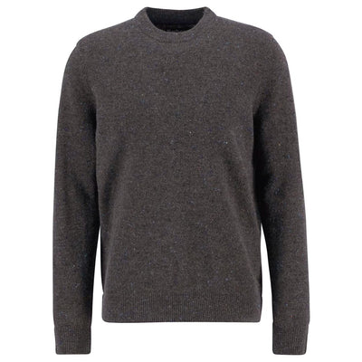 Barbour Tainsbury Wool Crew Neck Jumper Dark Oak