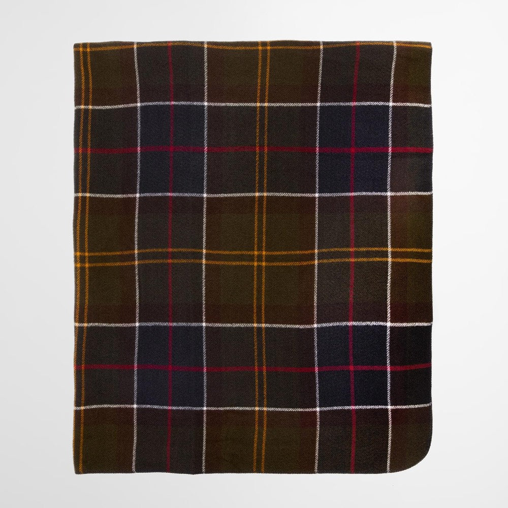 Barbour Tartan Dog Blanket Classic Tartan
