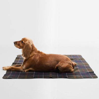 Barbour Tartan Dog Blanket Classic Tartan