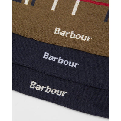 Barbour Tartan Sock Gift Box Classic Tartan