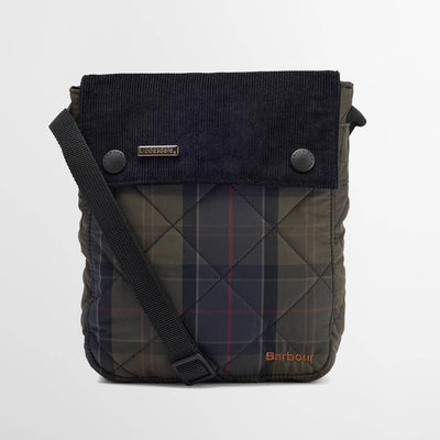 Barbour Tartan Liddesdale Crossbody Bag Shadow Classic Tartan