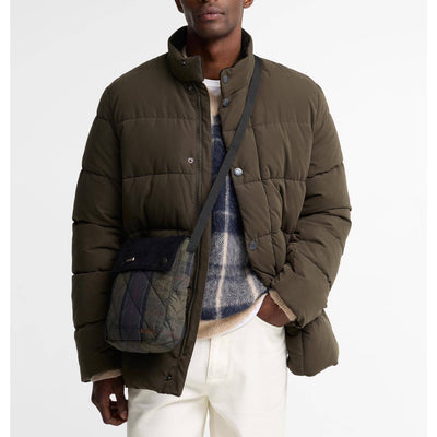 Barbour Tartan Liddesdale Crossbody Bag Shadow Classic Tartan
