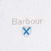 Barbour Tartan Pique Polo Shirt White / Dress Blue