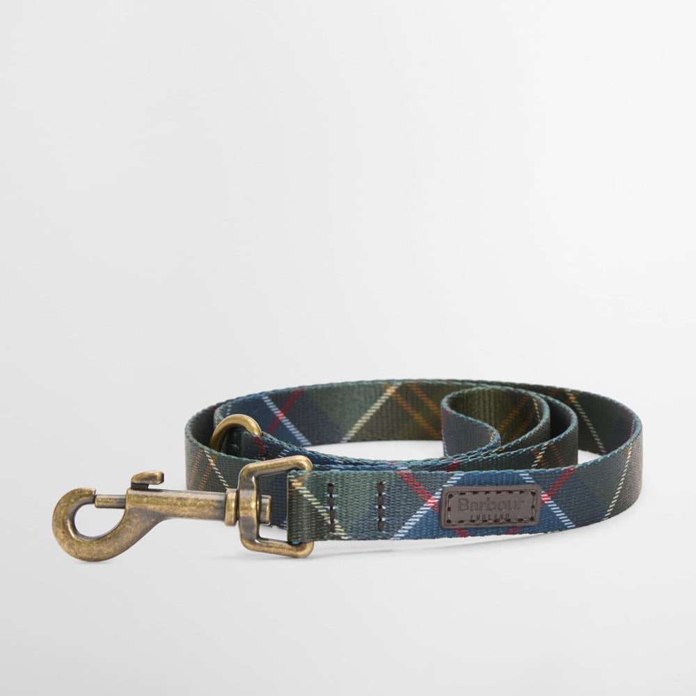 Barbour Tartan Printed Dog Lead Classic Tartan