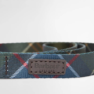 Barbour Tartan Printed Dog Lead Classic Tartan