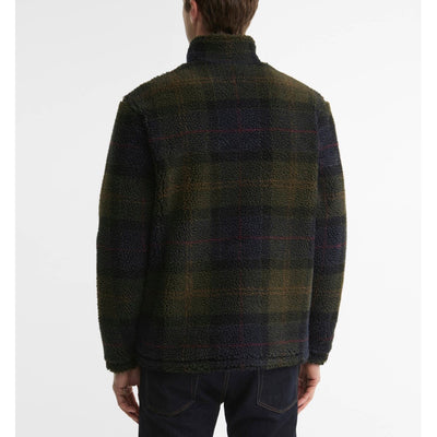 Barbour Tartan Sherpa Fleece Jacket Shadow Classic Tartan