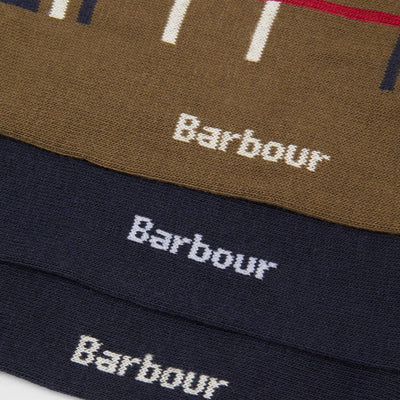 Barbour Tartan Sock Gift Box Classic Tartan