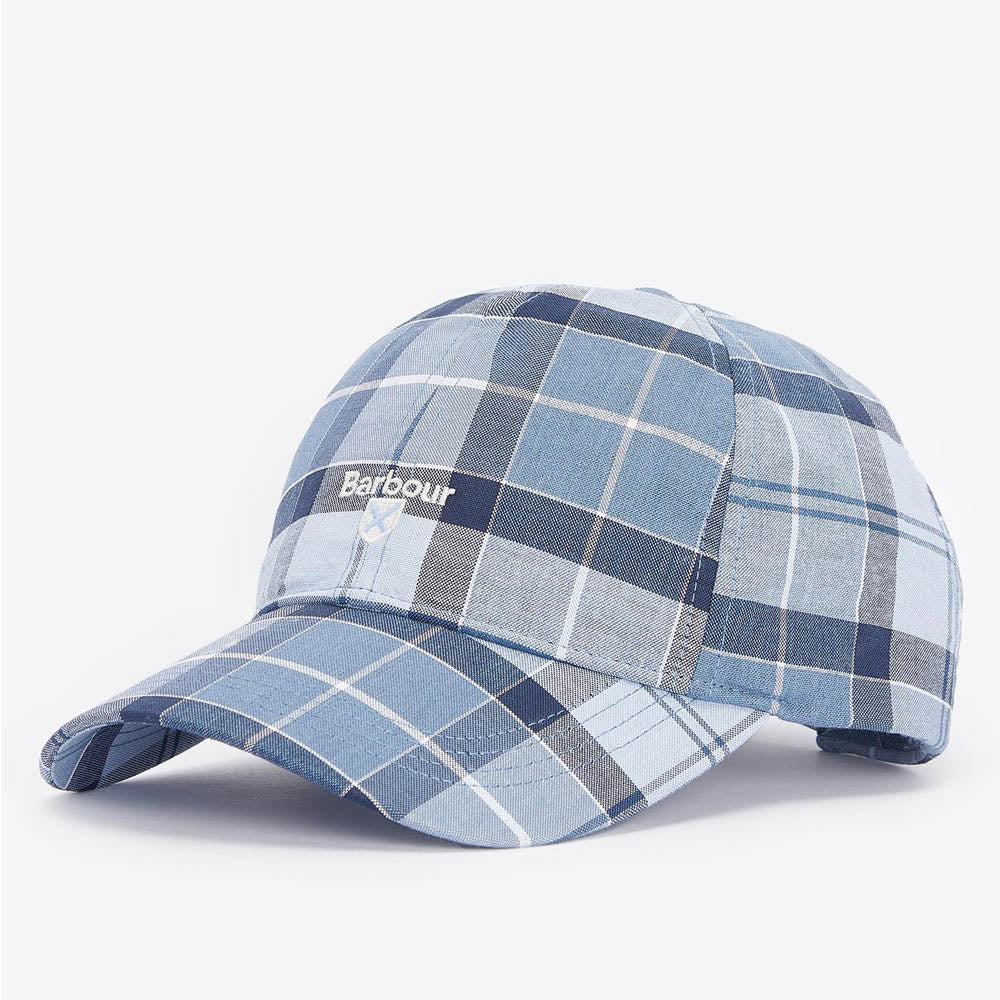 Barbour Tartan Sports Cap Berwick Blue