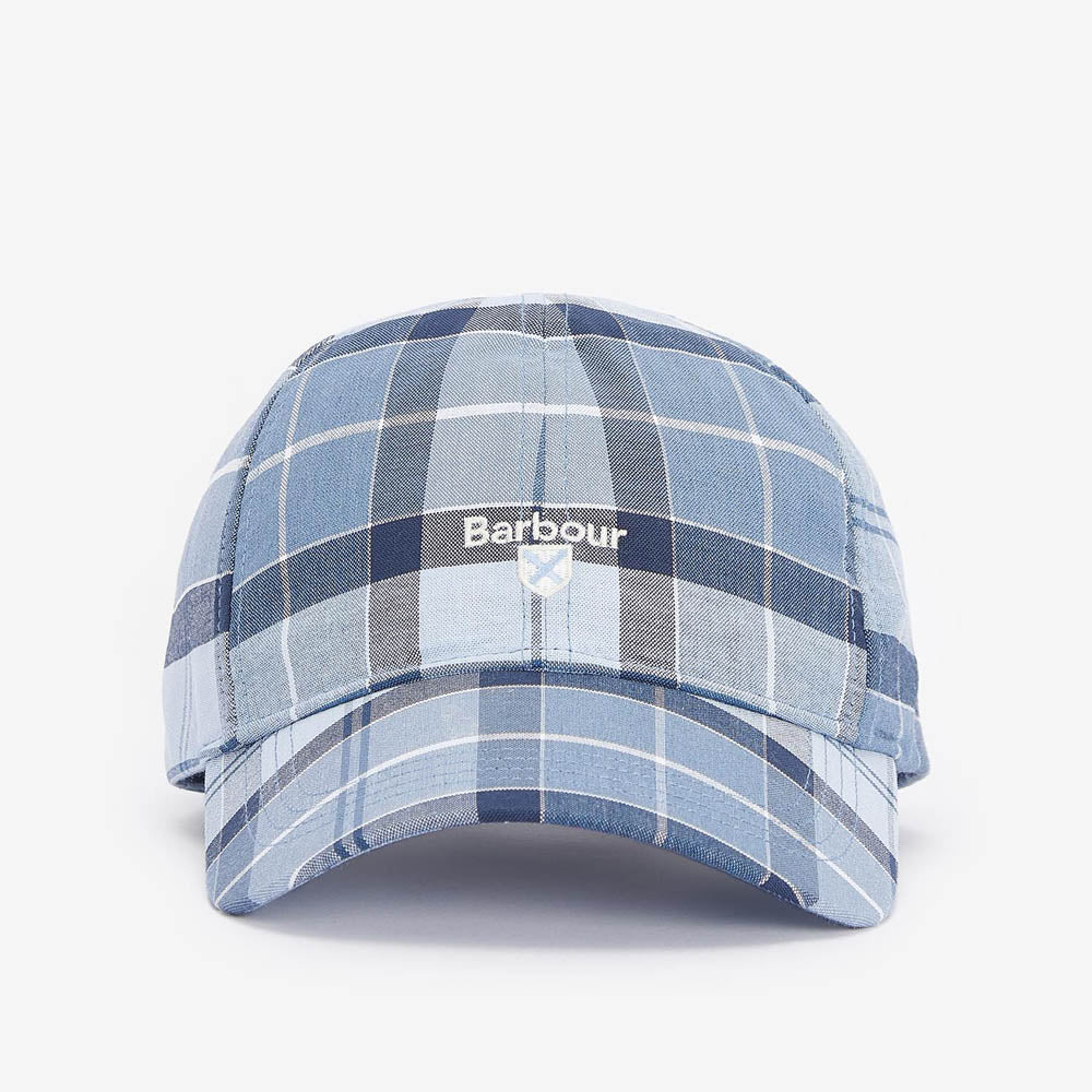 Barbour Tartan Sports Cap Berwick Blue Smart Ass Menswear