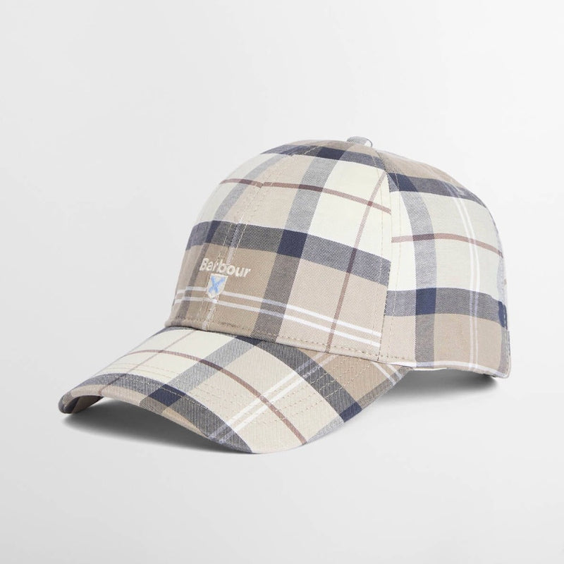 Barbour Tartan Sports Cap Oban Mist Tartan