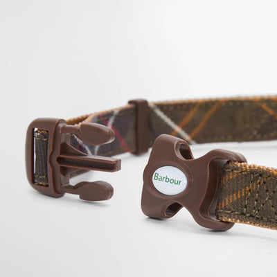 Barbour Tartan & Webbing Dog Collar Classic Tartan
