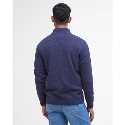 Barbour Tisbury Half Zip Sweater Deep Blue