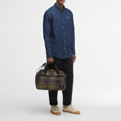 Barbour Torridon Tartan Flight Bag Holdall Classic Tartan