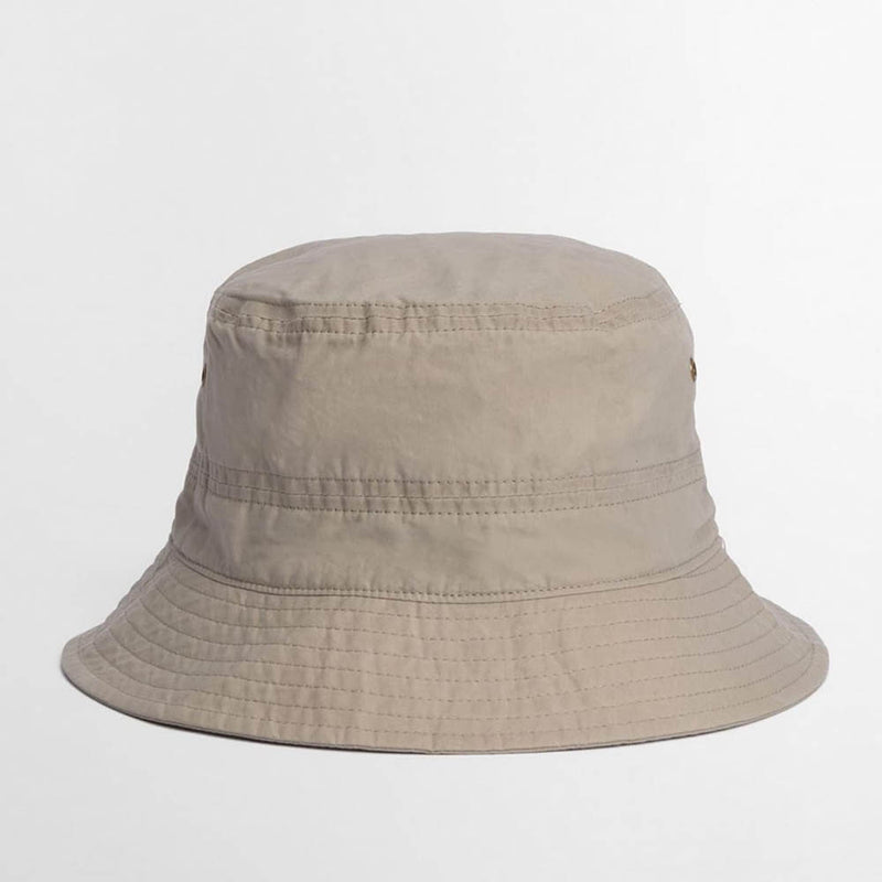 Barbour Transport Dry Wax Bucket Hat Concrete