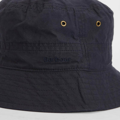 Barbour Transport Dry Wax Bucket Hat Navy